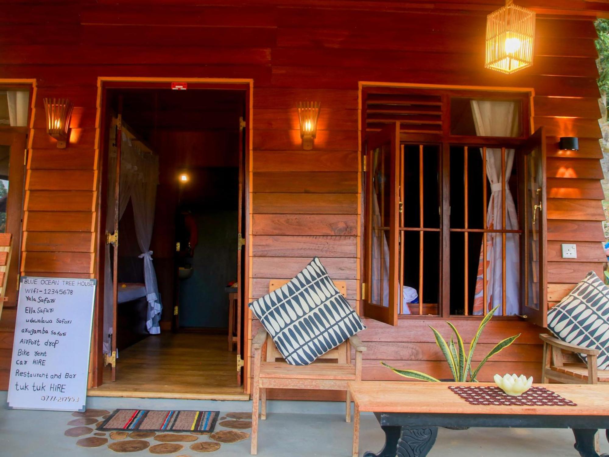 فيلا Blue Ocean Tree House Hiriketiya ديكويلاّ تين المظهر الخارجي الصورة